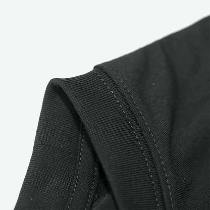 Graphic Oversized T-Shirt - Restless Horror Metal Logo Streetwear Tee